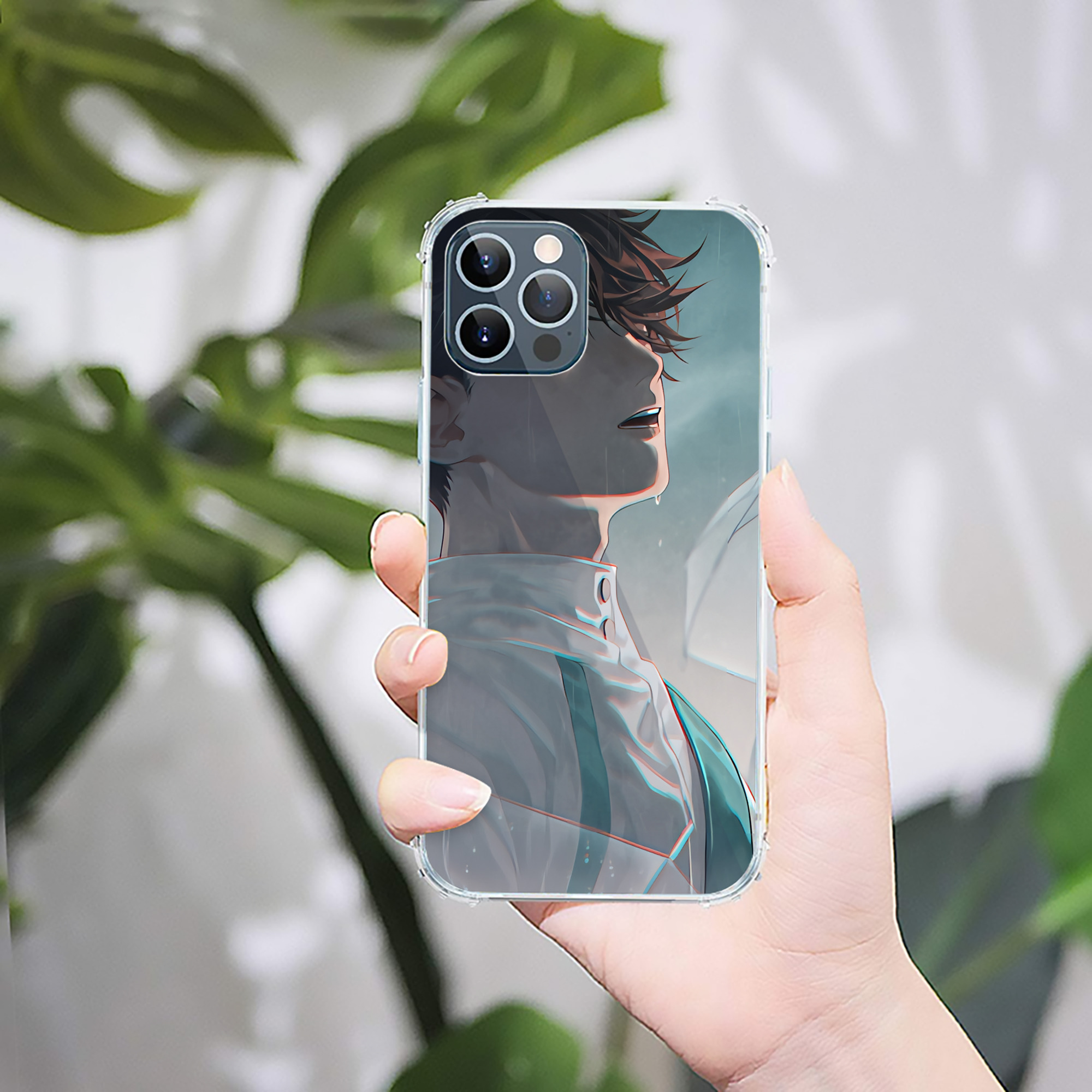 （画像用） ハイキュー!! Haikyu!! 【iPhone 12シリーズ対応】透明スマホケース（クリアソフトケース）